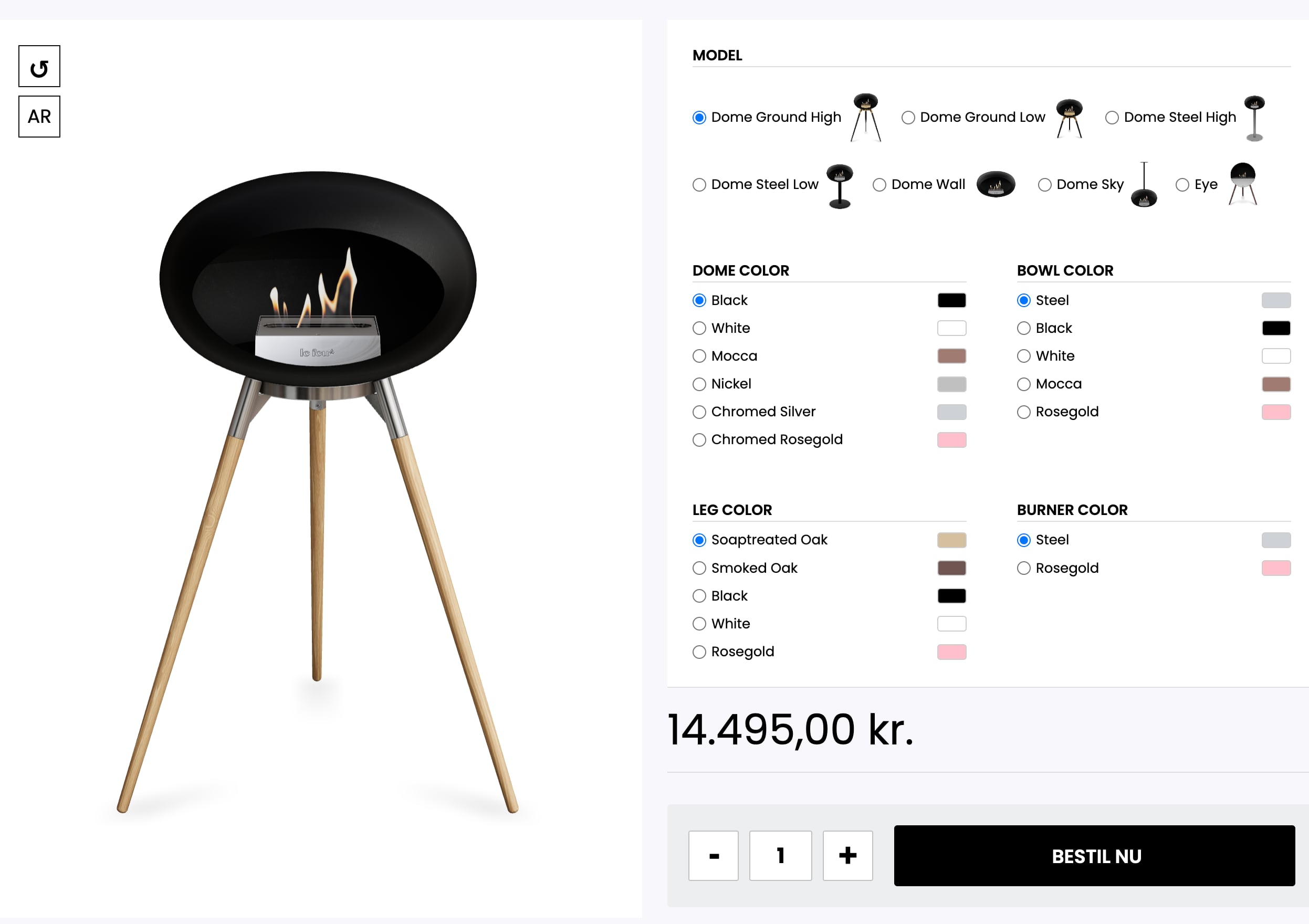 Image of the Le Feu Build Your Own Fireplace